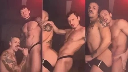 Locker Room breeding with Alex Kof and GlobalBttm