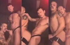 Locker Room breeding with Alex Kof and GlobalBttm