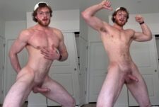 Jerking off while playing with my ass – Timothy Champagne