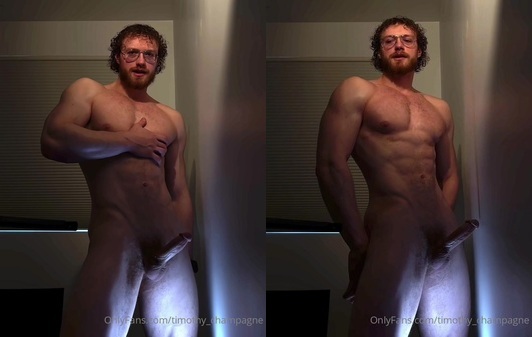 Blowing my load after edging myself – Timothy Champagne