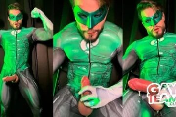 Rico Marlon as Lantern Green – a jerk