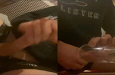 Gaytwink0001 cums into a cup and drinks it