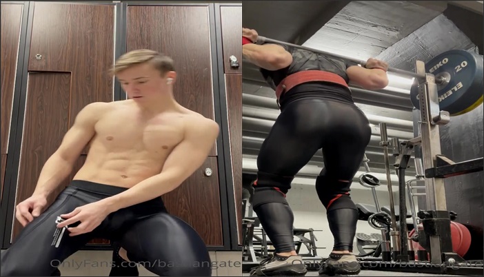 A clip of Bastian Gate working out