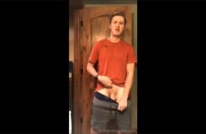 Cody Gunz shows off his ass and cock