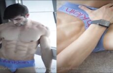 MarioHervasVip shows off his body and ass