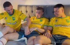 Felipe Hervera, Liam Galty and Poloxxxfans have a threeway suck session