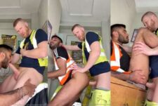 TradesManCock and CheekySubBoy fuck