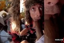 Early-morning blowjob