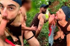 Eli Thorne and Top Monster Cock fuck in the woods – Big Boi Eli