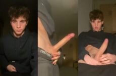 Jackk_101 jerks his big cock