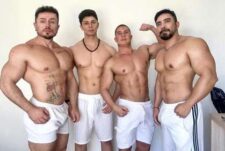 Muscle Domination and Raw Bareback Orgy in RawFuck Club – Derek Dunsen, Pietro Daren, Rei Leonardi, Rudo incineroar