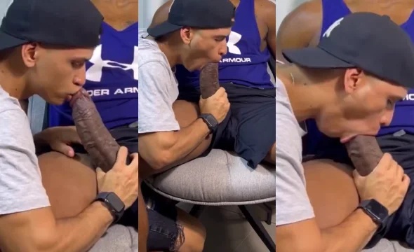 A truly massive cock gets sucked – with Jagger Rambo and Daniel Travie