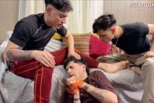 Str8CrushFeet – Stupid boy completly destroyed and crushed under alpha God’s feet and asses – Cody D Ft Alpha Abraham