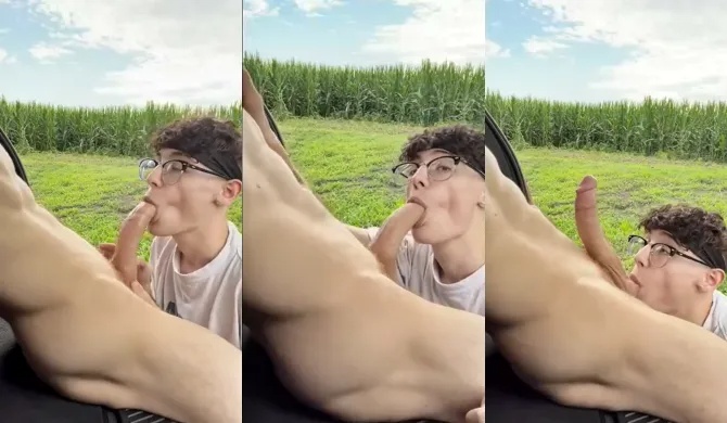 Twink Riley gets sucked in the car