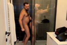 Naughty Duo Watersports in shower