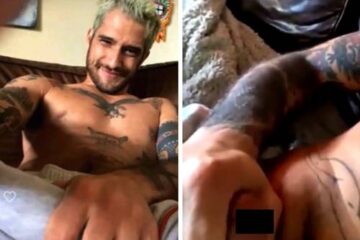 Tyler Posey shows off his cock