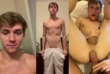 Twink gets fucked by an older guy in the hotel room