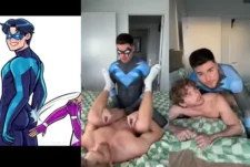 Alurdun gets fucked by his super hero