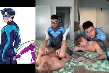 Alurdun gets fucked by his super hero