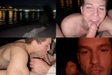 James Jacobson – a late night blowjob on the beach