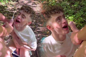 Tom Baker sucks and Britboysxxx in the woods before getting a facial Tom Baker sucks and Britboysxxx in the woods before getting a facial