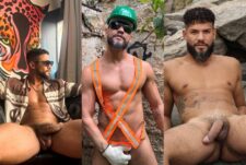 Motoboy Juninho jerks off