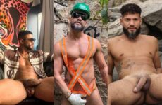 Motoboy Juninho jerks off