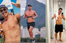 A clip of Francisco Vitti playing with his cock