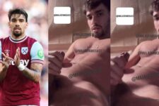Lucas Paqueta jerks and cums