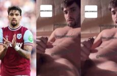 Lucas Paqueta jerks and cums