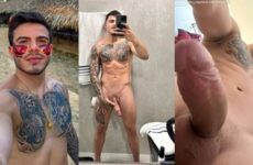 Thomaz Costa (thocostaoficial) shows off his cock