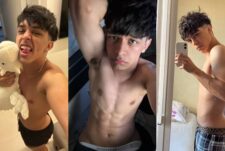 Twink Davyn Silva jerks off