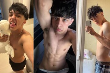 Twink Davyn Silva jerks off