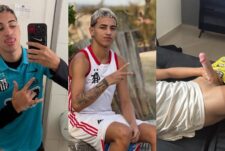 Influencer Rapha Mohmud plays with his cock a compilation