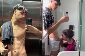 Luiz Reis – a blowjob in the bathroom