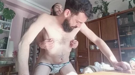 Dealing with huge arab dick – Marocain21cm and Melad Paris fuck