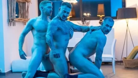 Leander, Ross Hurston and Adam Tyrant have a threesome – The Devil You Know