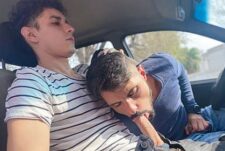 Uber-riding Daddy Takes Twink To A Cruising Park And They End Up Fucking – Julian Shul, Mauri Romero