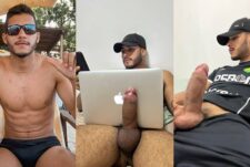 Daniel Avancini (danielav1802) jerks off in the car