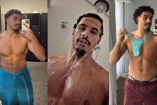 A clip of Nilo Froelich jerking his cock