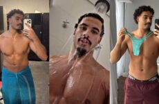 A clip of Nilo Froelich jerking his cock