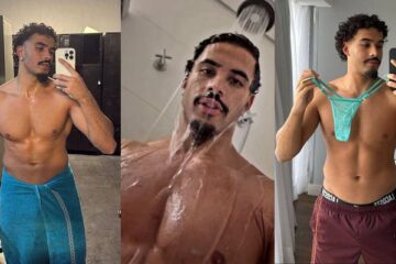 A clip of Nilo Froelich jerking his cock