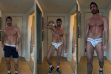 Slowly stripping and showing off my jockstrap – Justin Clynes (justinclynes)