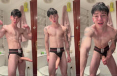 Stroking my big cock while wearing my jockstrap – Valk (valkhorne)