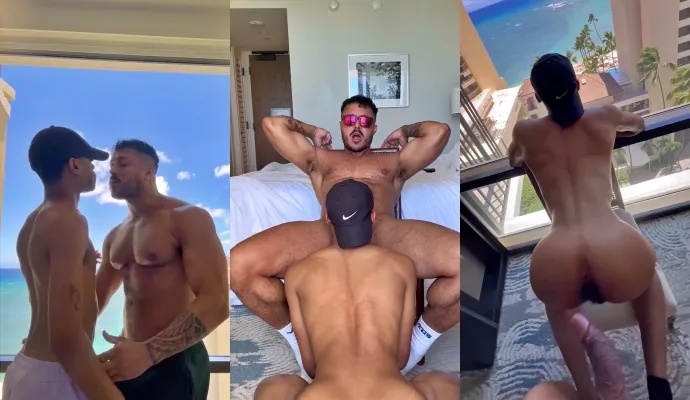 Brazilian (Diego Barros) dominates a twink on holiday