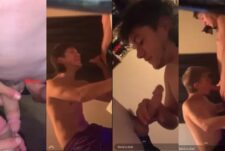 Twinks suck eachother before bed