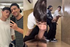 Marcus Mendes and Pedrin Zedan suck and fuck in the public bathroom – marcusdotado