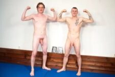 Dominik Balta vs Axel Ross – wrestling leads to jerking