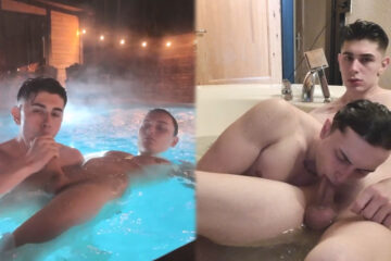 Blowjobs with the boyfriend in the pool and bath – ArthurrTwunk
