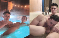 Blowjobs with the boyfriend in the pool and bath – ArthurrTwunk